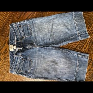 White House Black Market Blanc size 2 denim shorts